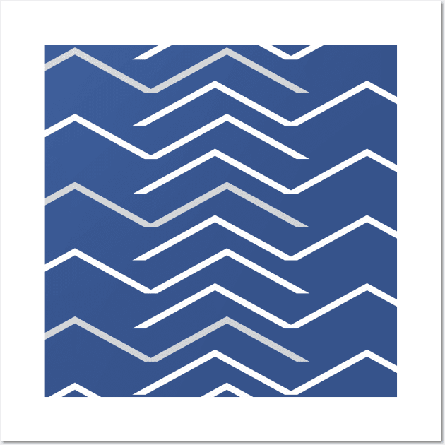 Zig Zag Wall Art by Dino Sparcs